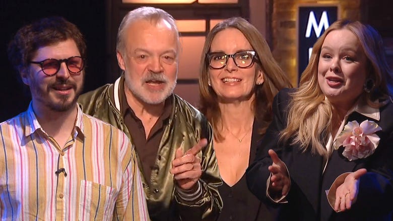 'SNL UK' Debuts With Tina Fey and Cameos From Nicola Coughlan and Michael Cera